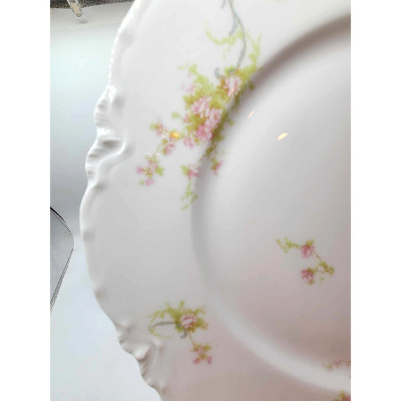 Set of 4 - MINT! Haviland Limoges Schleiger Pattern ~7.5" Salad Plates - Picture 6 of 9